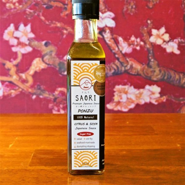 Photo1: SAORI PONZU (Citrus & Soya) Japanese Sauce (1)