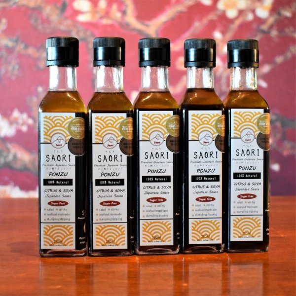 Photo1: Citrus & Soya Japanese Sauce (Ponzu) 5 bottle set (1)