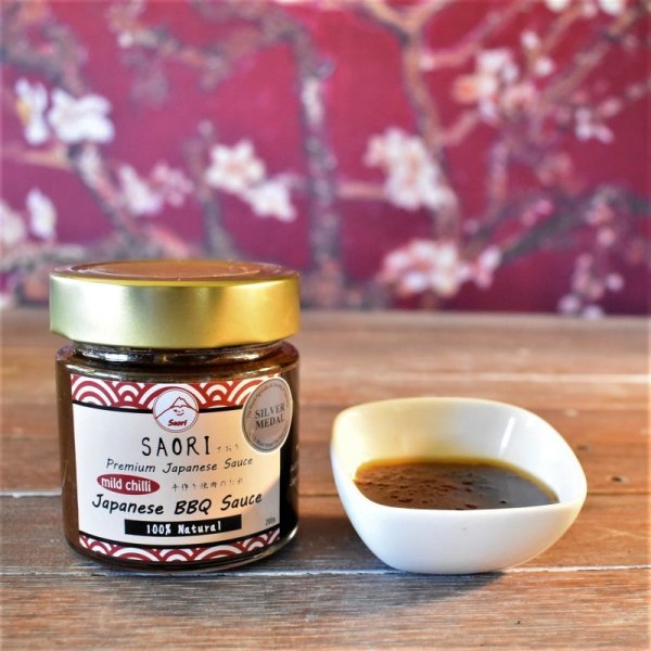 Photo1: SAORI Japanse BBQ Sauce (mild chilli)  (1)