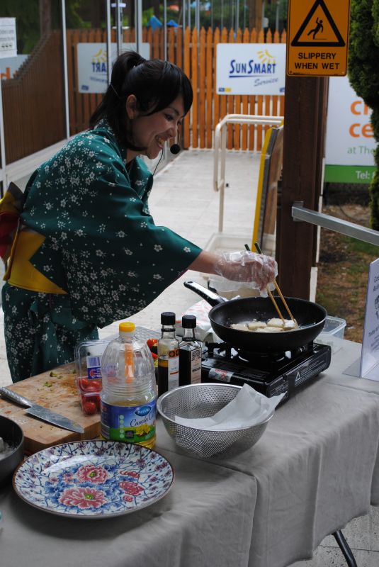 Cooking Demo at Mulgrave Farmers Market 